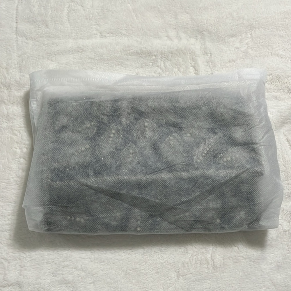 Anthropology, Elegant dark green and Silver Clutch - Picture 8 of 8
